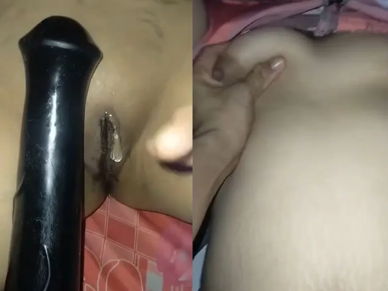 Con ghệ xinh tươi vú to lỗ lồn múp tự sướng bằng sextoy cực sướng